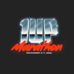 1UP 2021 Synthwave - Staple Tee Design